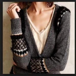 Anthropologie Sleeping on Snow Corby Lodge Sweater